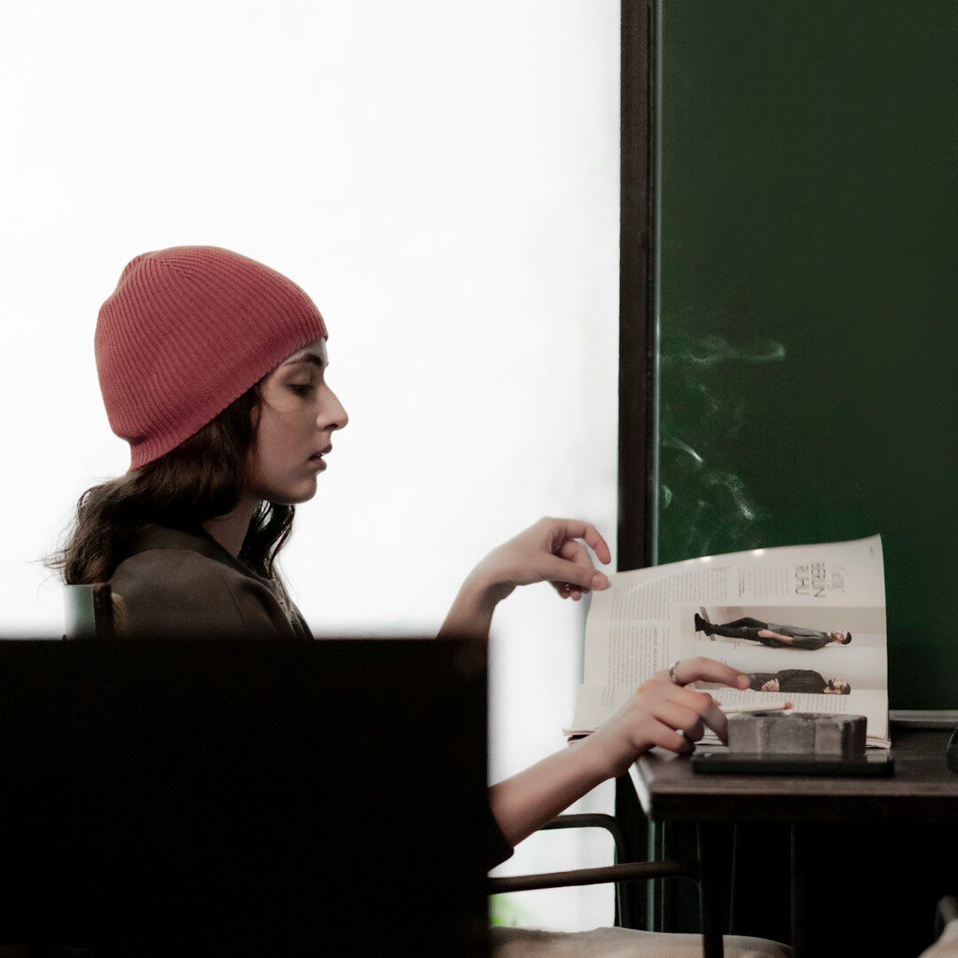 Professional female journalism instructor with confident expression